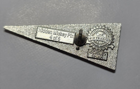 2010 Walt Disney World Hidden Mickey - yellow pennant