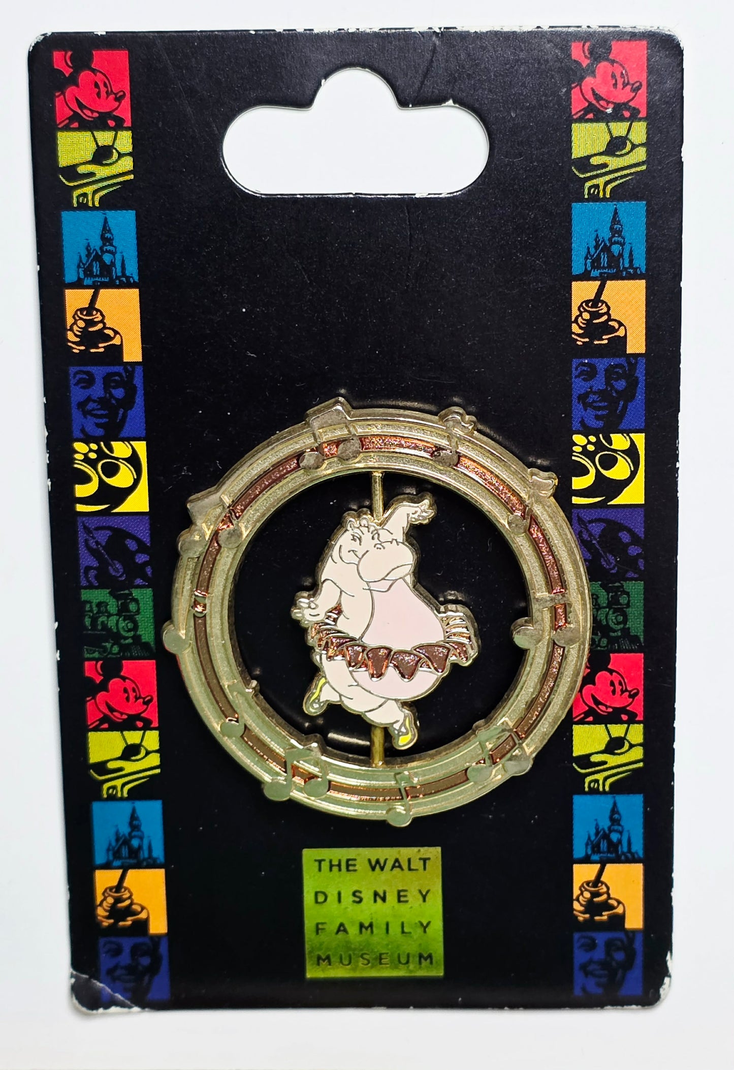 Fantasia - Hippo Spinner Pin