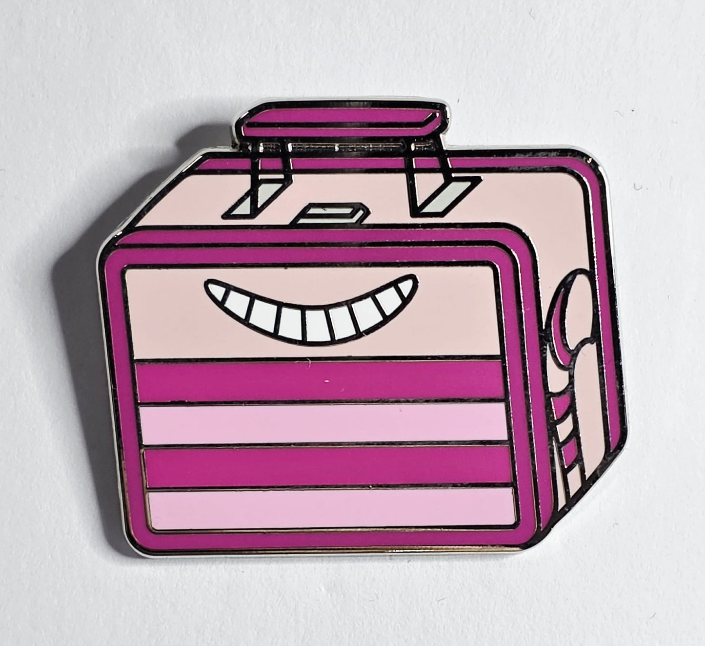 Cheshire Cat Lunch Box pin from the 2022 Magical Mystery
