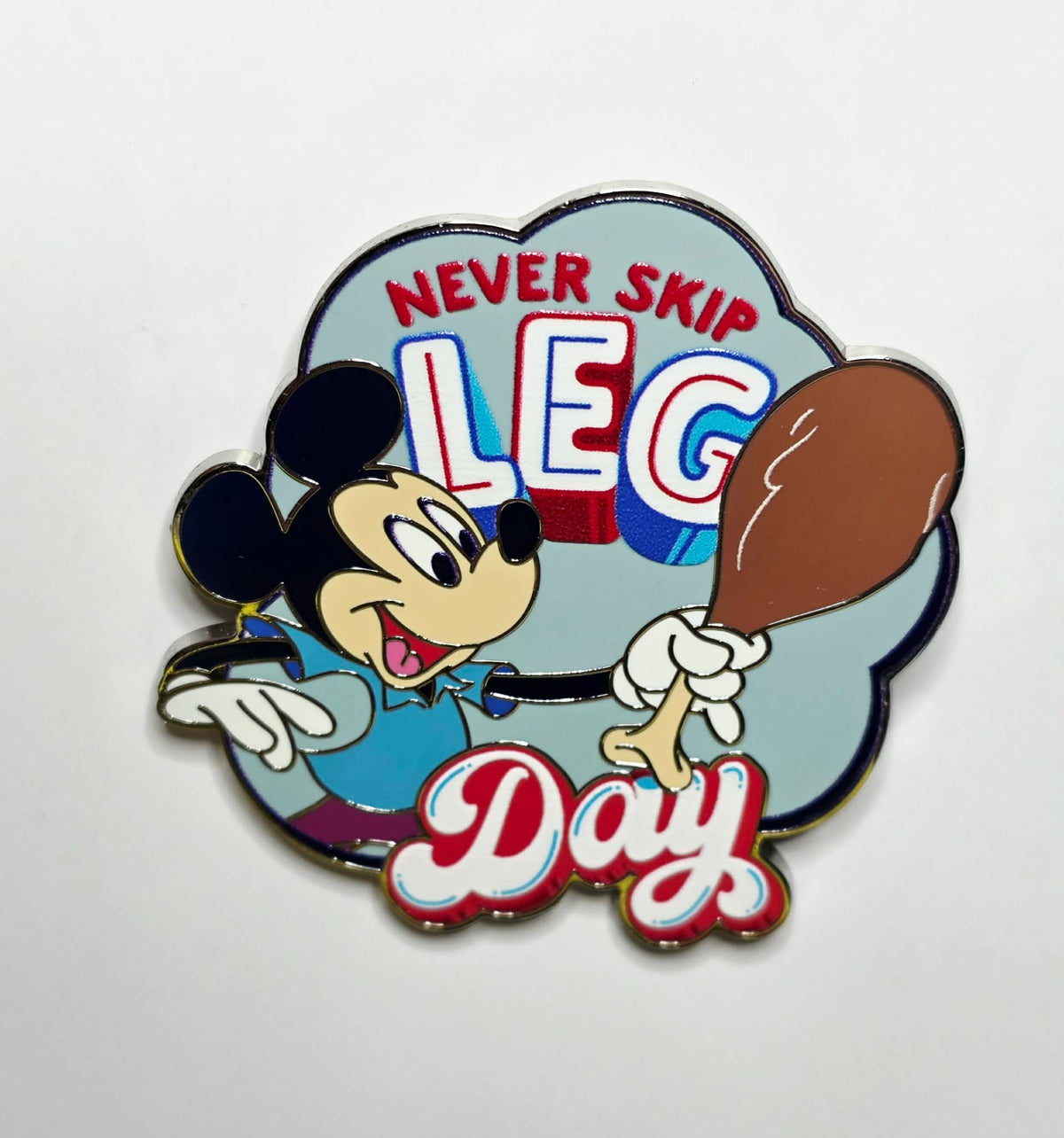 Mickey Mouse "Never Skip Leg Day" - Best Day Ever