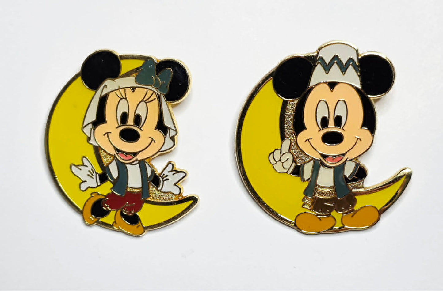 Tokyo DisneySea Arabian Coast Crescent Moon Mickey Mouse and Minnie Mouse