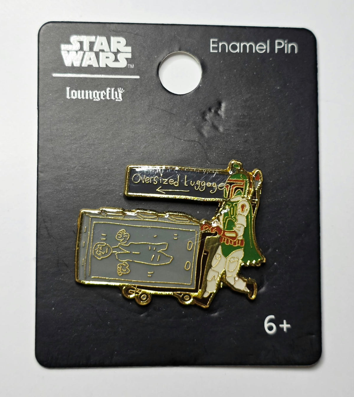 Star Wars Boba Fett with Han Solo Carbonite Luggage