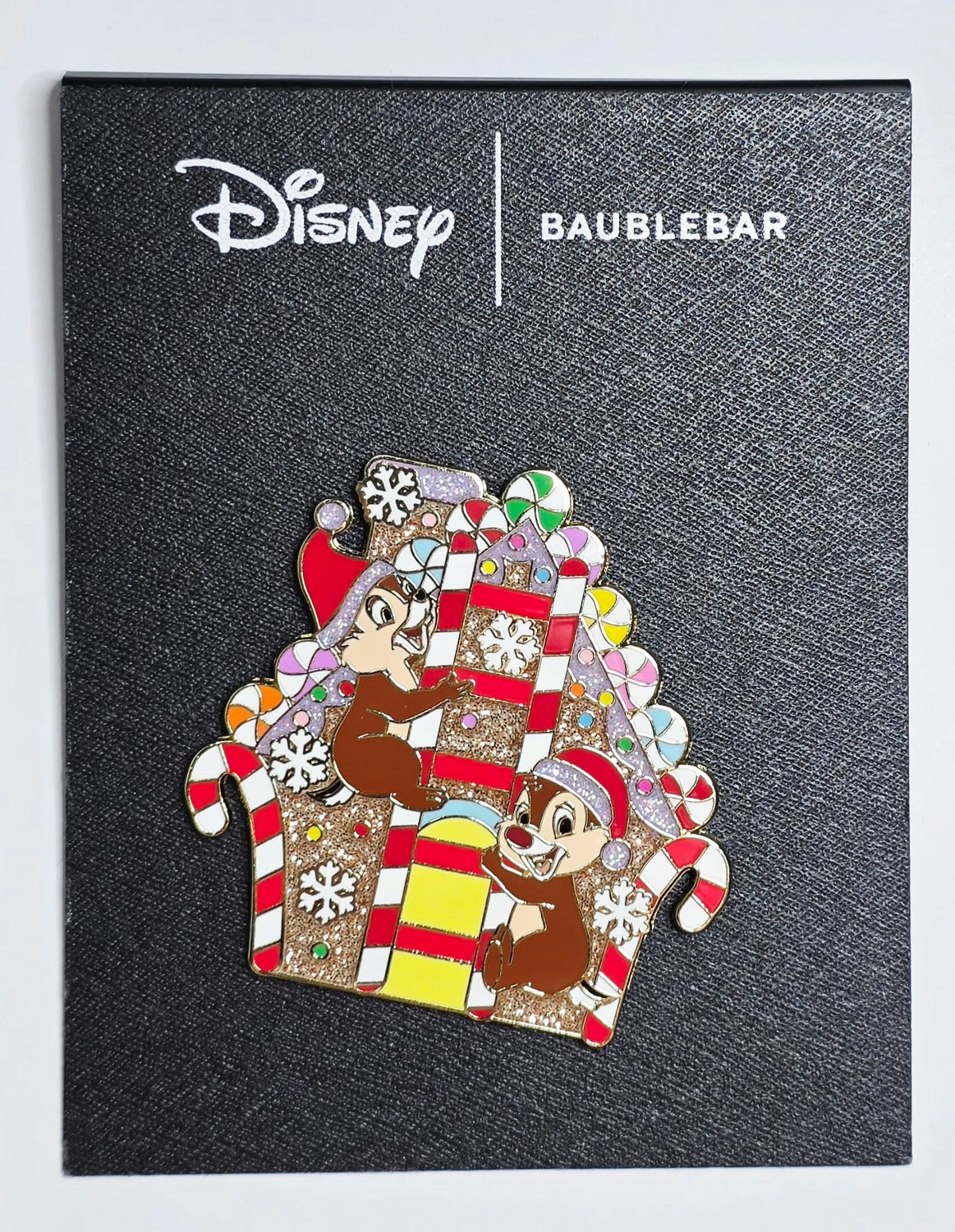 Disney x BaubleBar "Chip and Dale Holiday House"