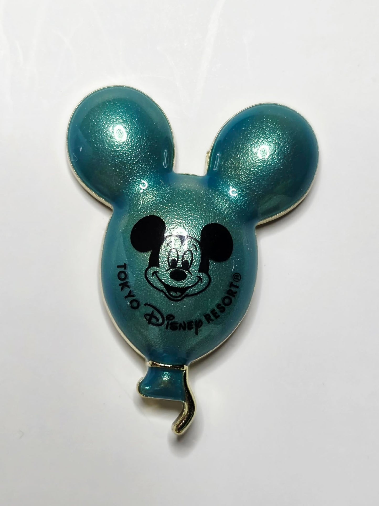 Tokyo Disney Resort - glossy Blue Mickey Mouse balloon
