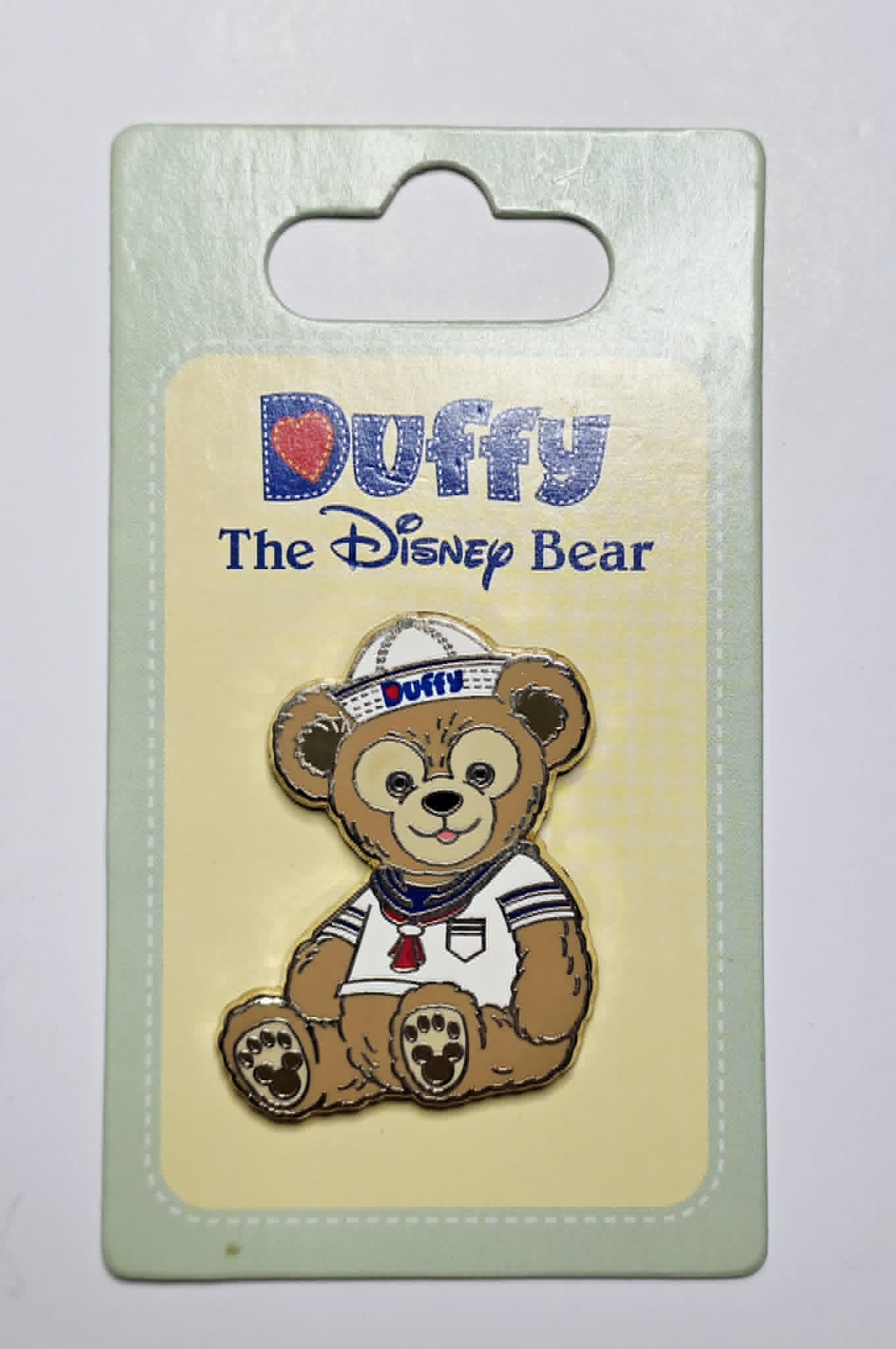Duffy the Disney Bear in a sailor outfit