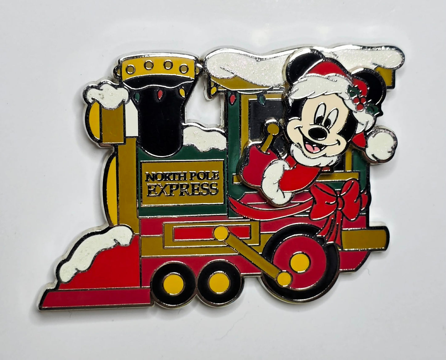 Santa Mickey Mouse Train Locomotive