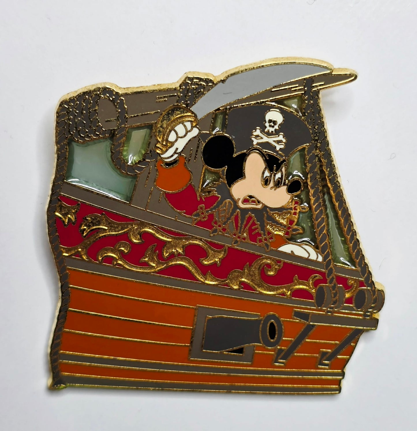 Pirates of the Caribbean "Legend of the Golden Pins" - Pirate Mickey Mouse with Sword