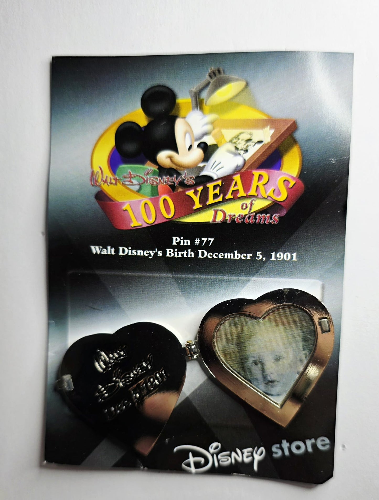 Walt Disney's 100th birthday in 2001