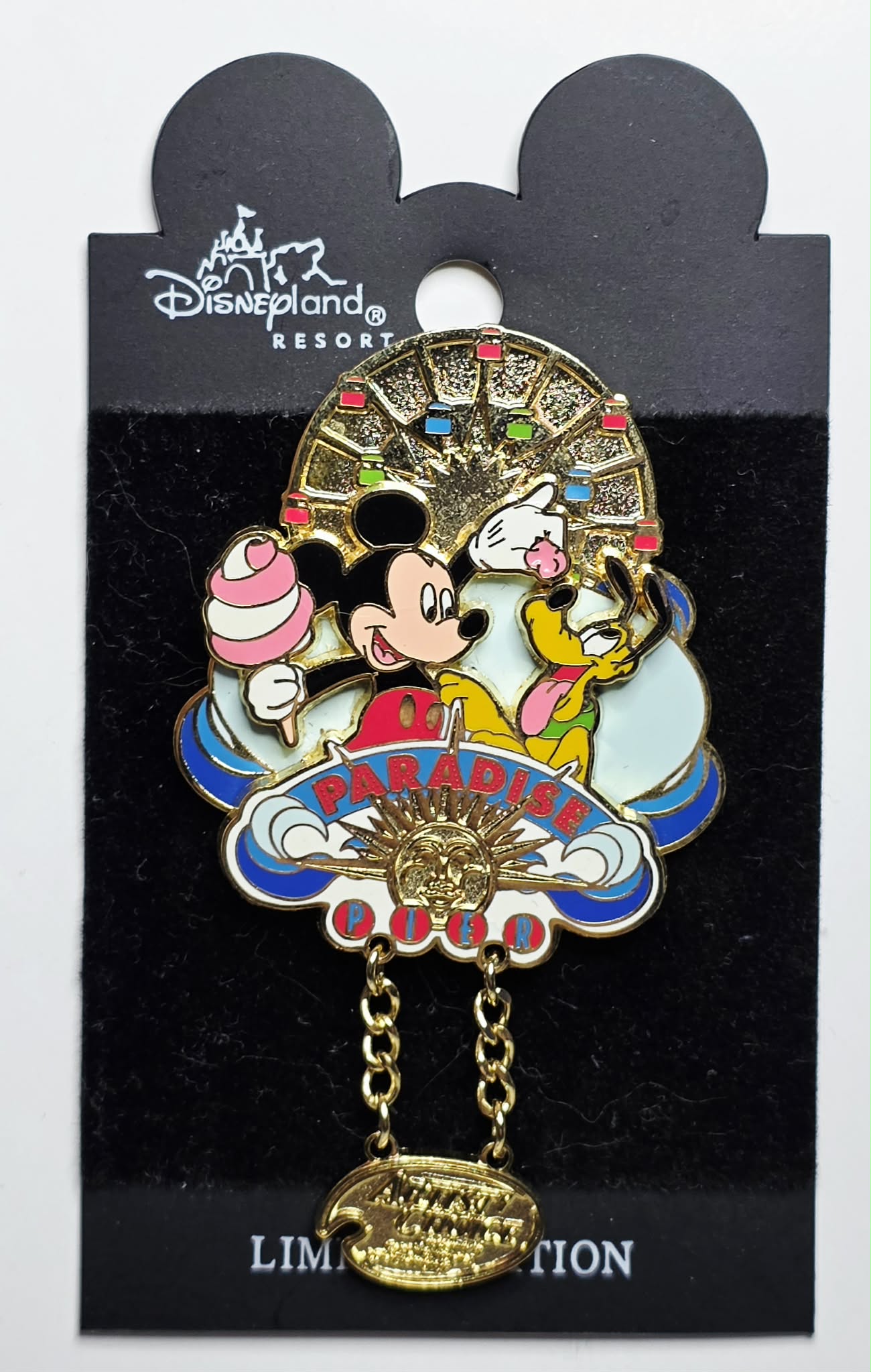 Disney Pin Artist Choice - California Adventure - Paradise Pier Signed