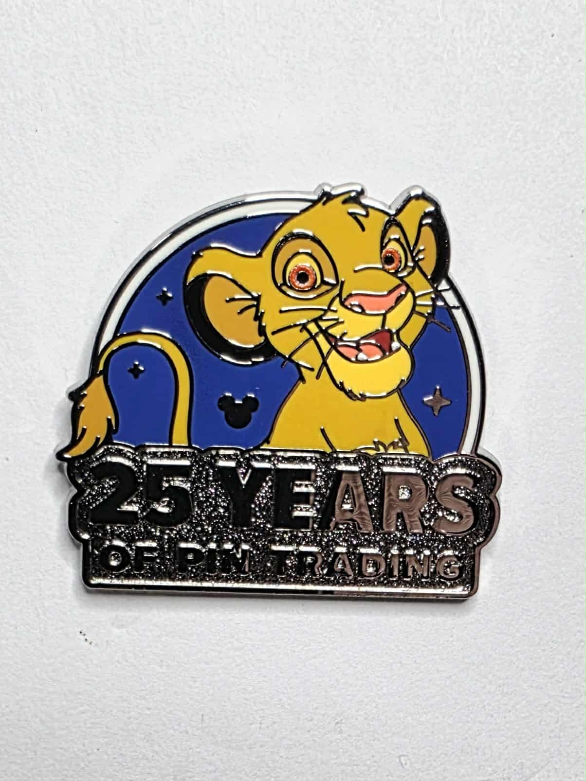 2025 DLR 25 Years of Pin Trading Lion King - Simba - Hidden Mickey