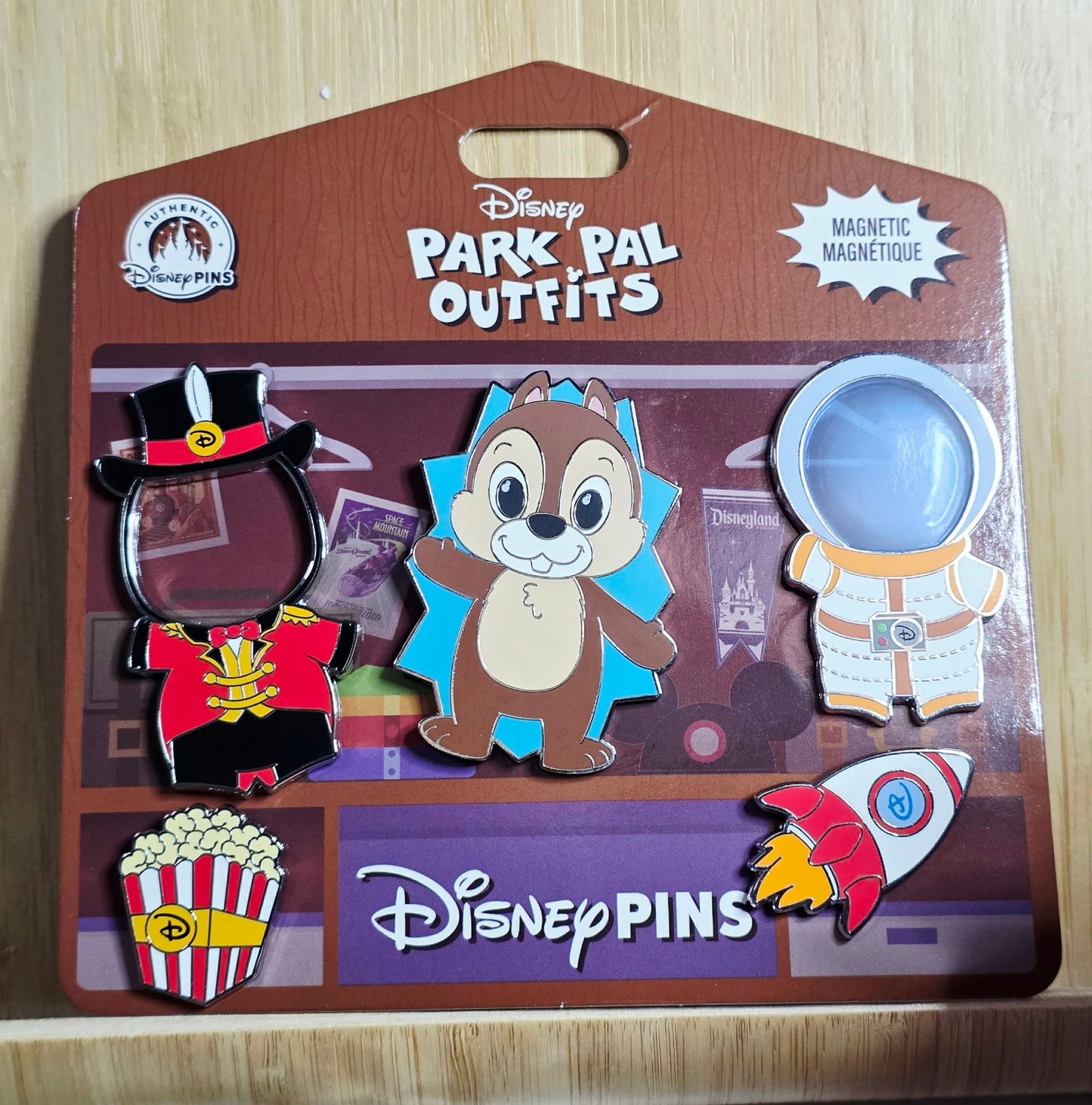 Disney Park Pal Outfits - Chip