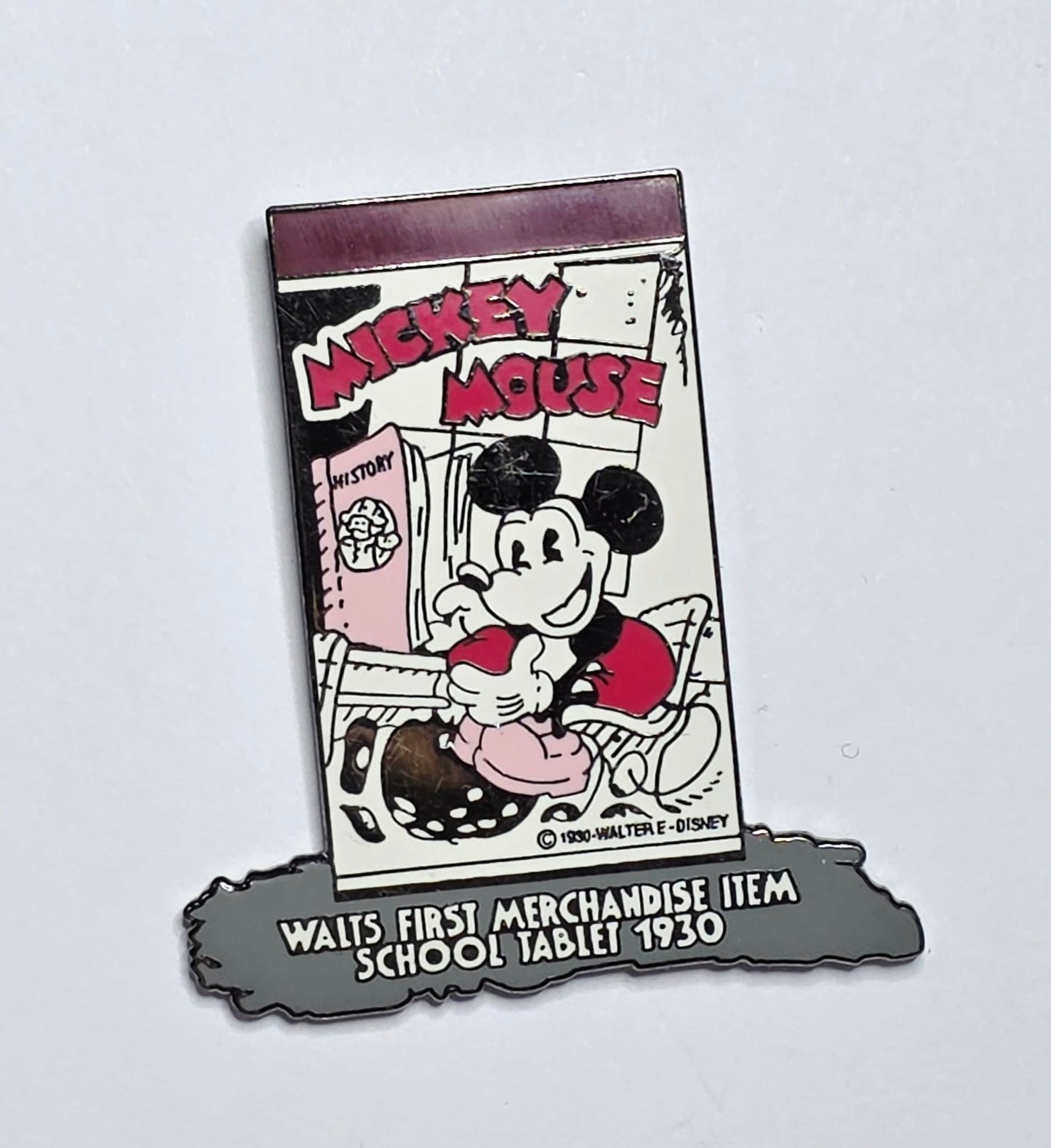 Mickey - Walt Disney - 1930 school writing tablet,