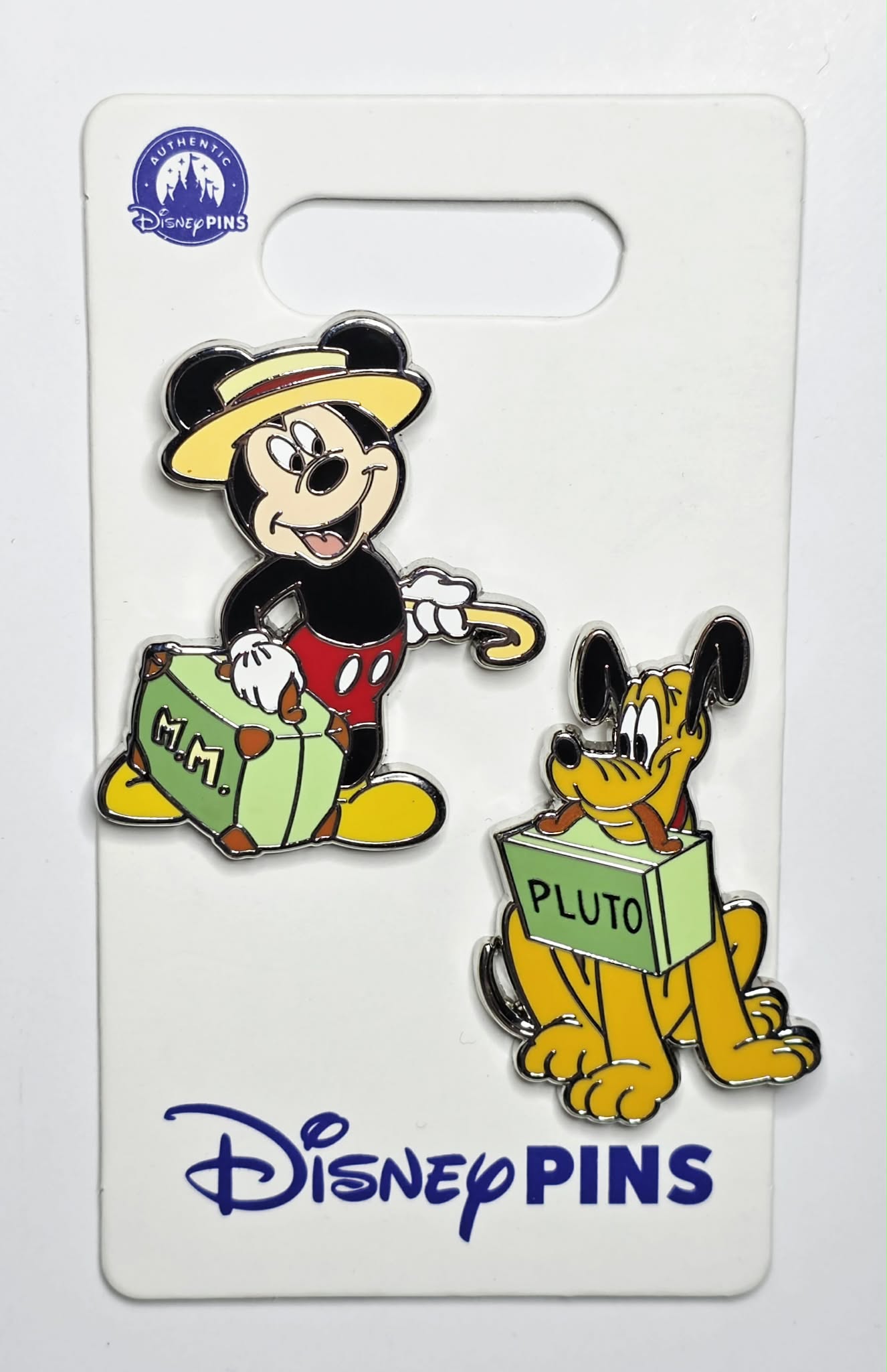 Mickey Mouse and Pluto Travel in Style