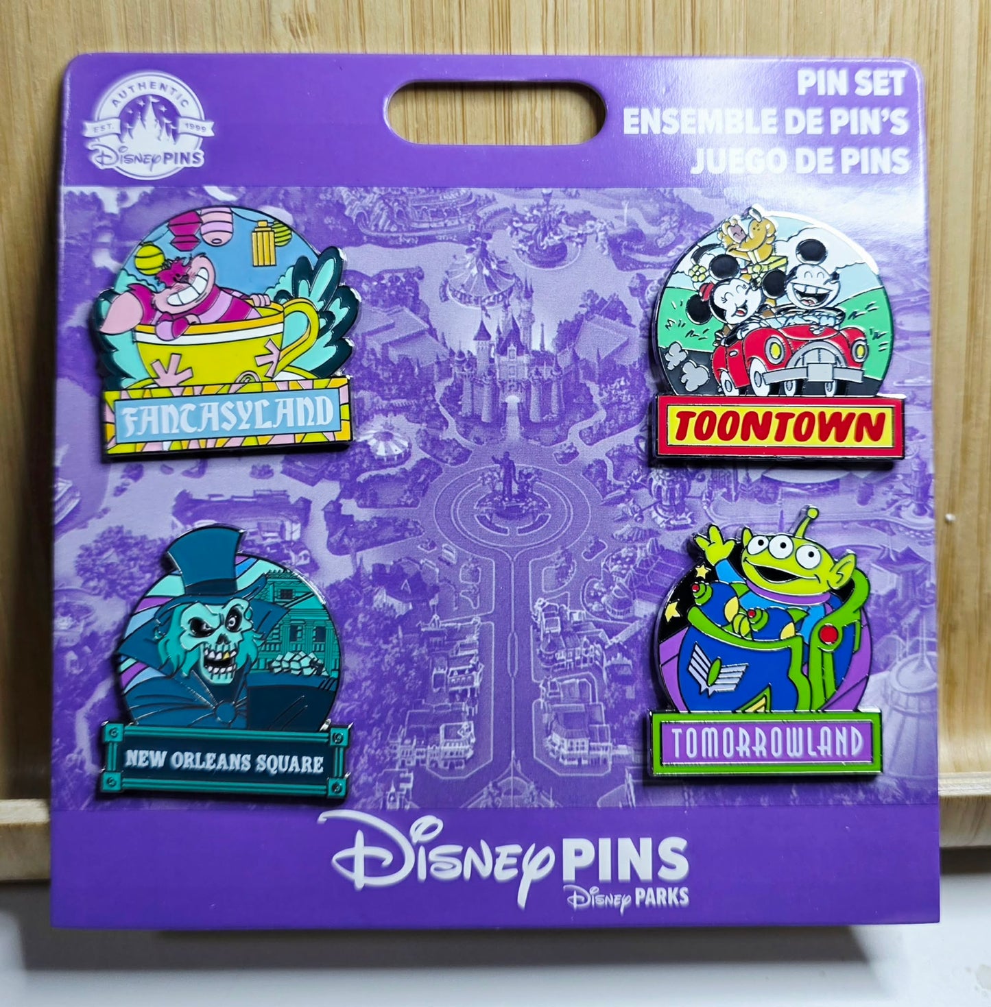 Disneyland Resort Mickey Mouse and Friends Four Lands