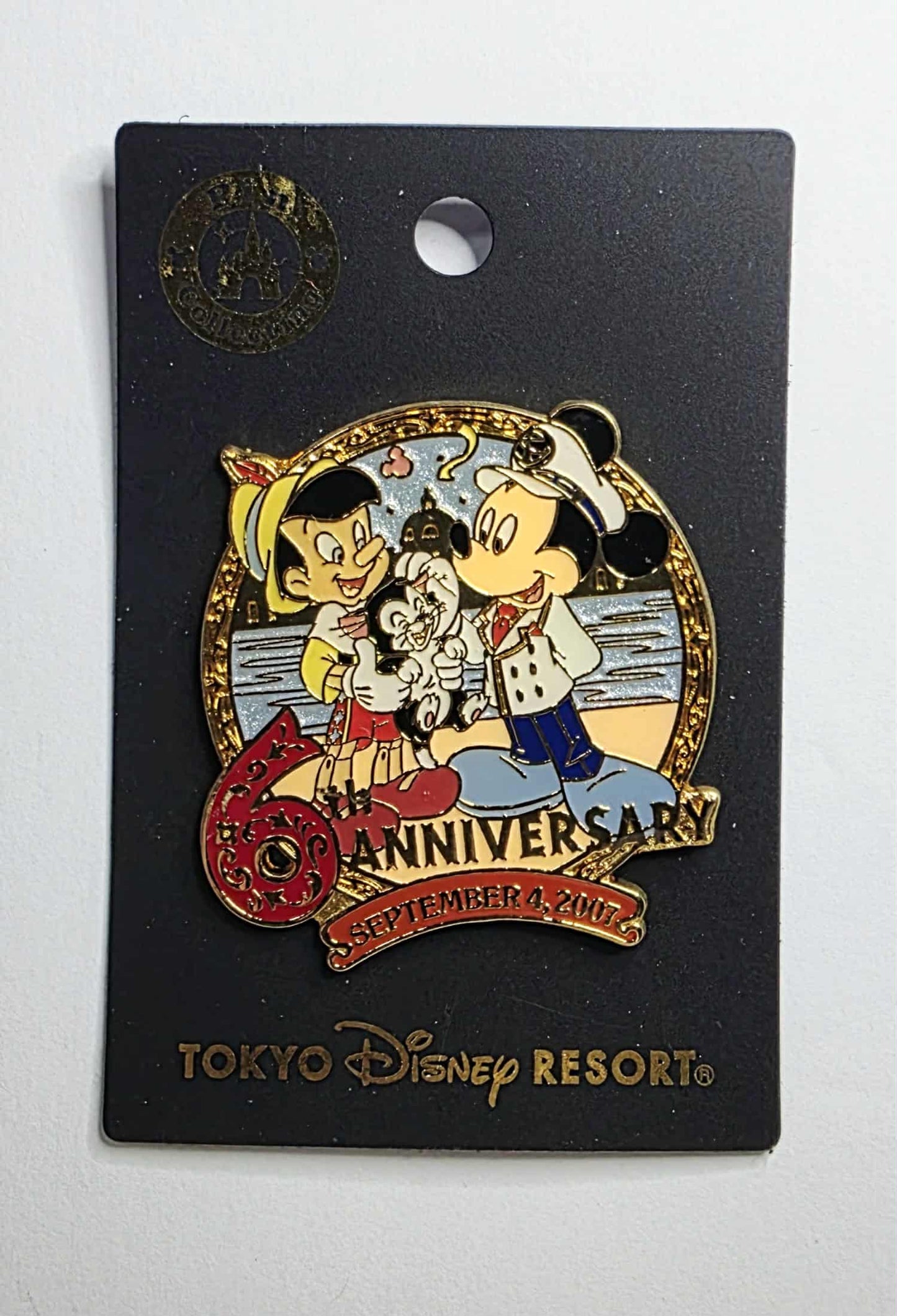 Tokyo Disney Resort - 6th Anniversary - Mickey, Pinocchio, Figaro