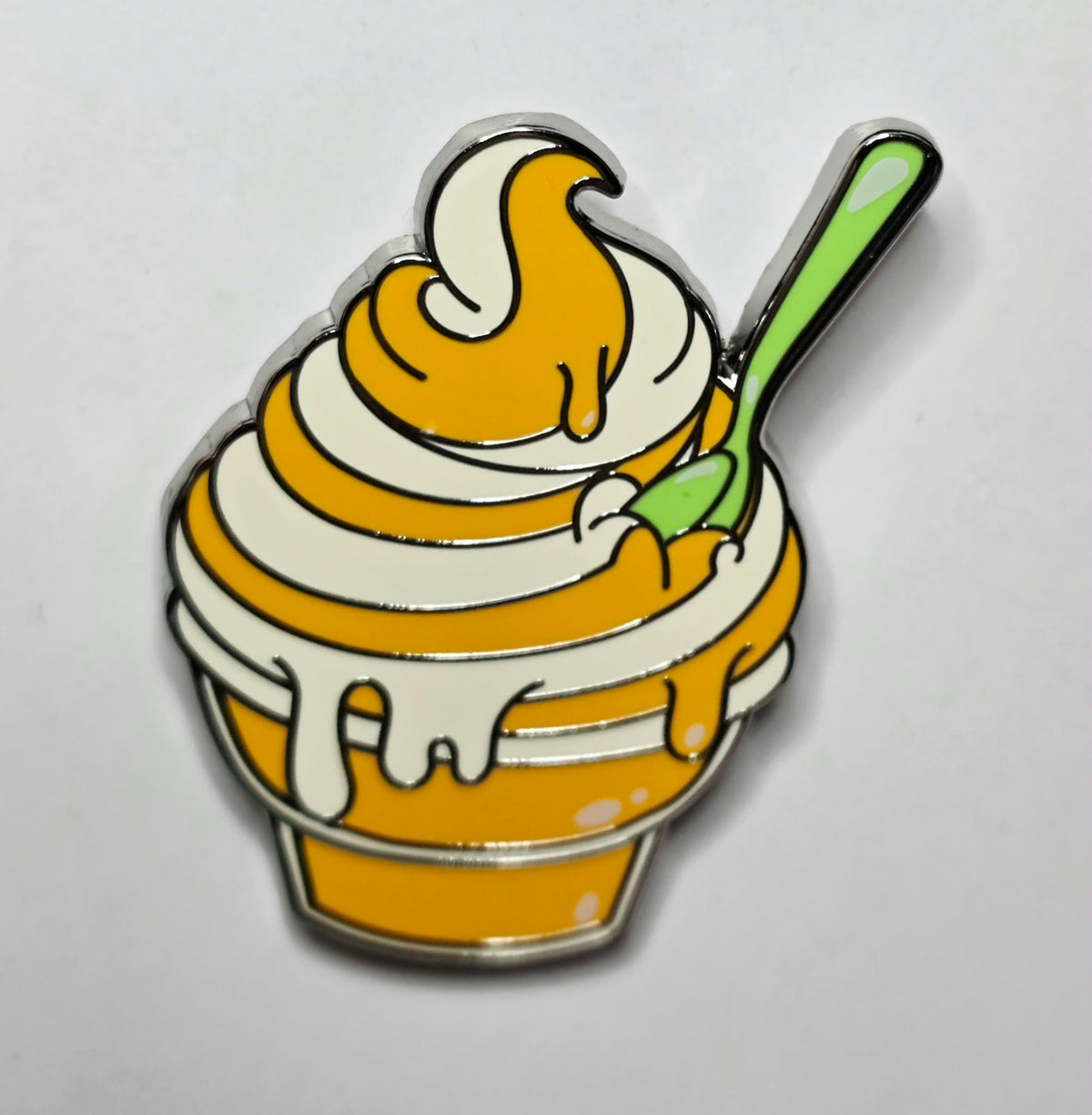 Pineapple Swirl Dole Whip from the Disney Eats Park Snacks Mystery Collection