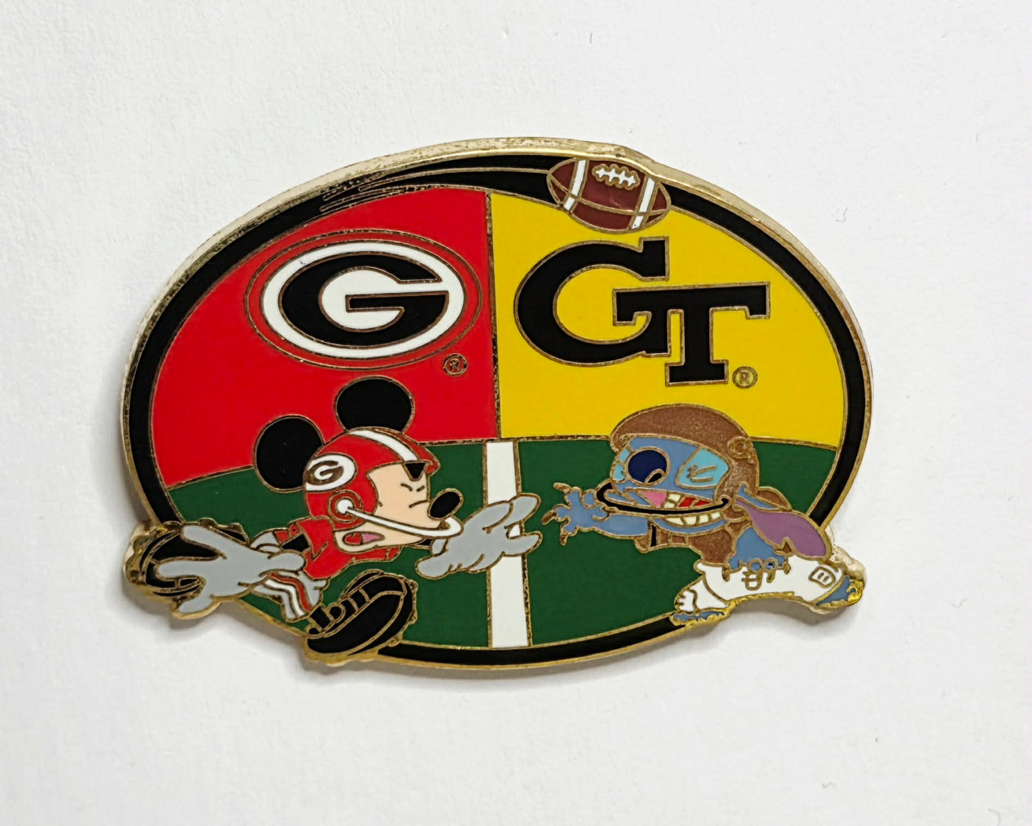 Mickey and Stitch - Rivalry Weekends - Football