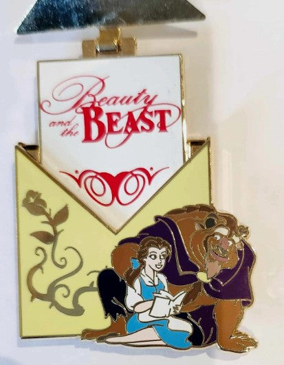 Beauty and the Beast - Letter Pin