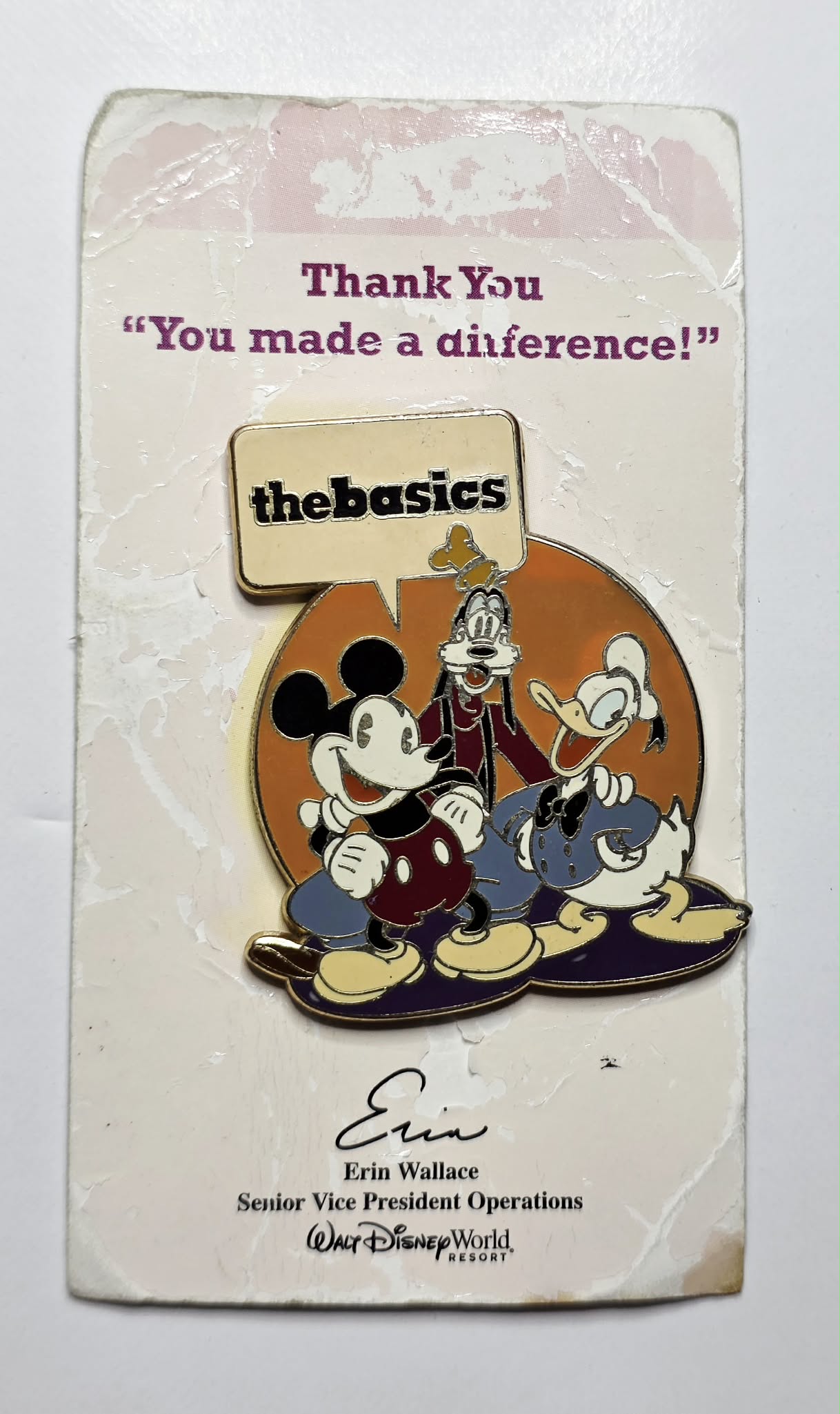 Mickey Mouse, Goofy, and Donald - Walt Disney World cast member exclusive