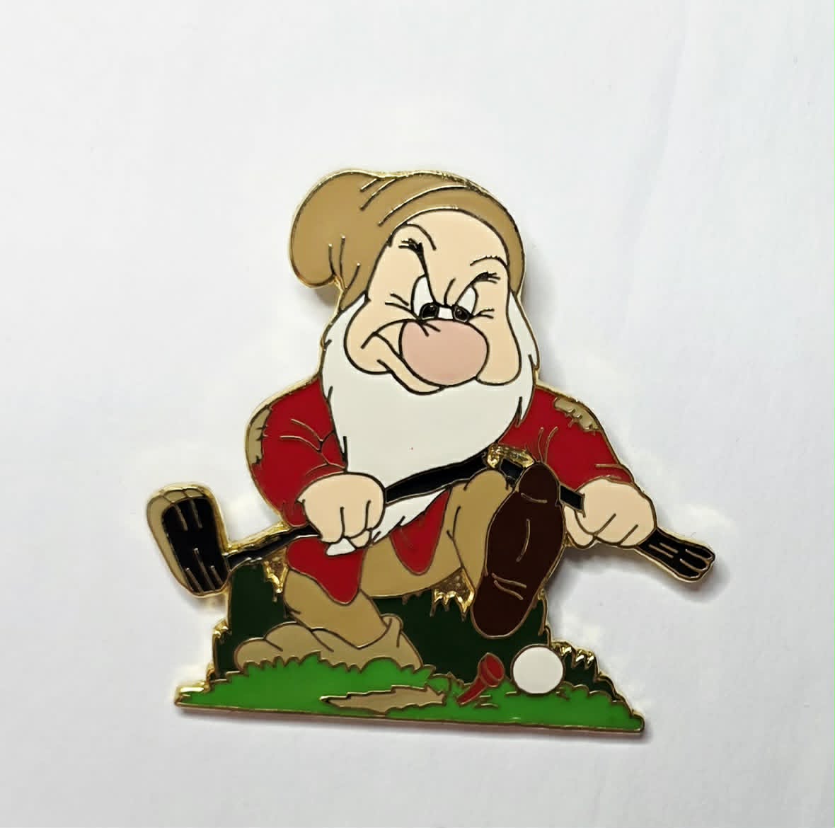 Snow White and the Seven Dwarfs - Grumpy golfing