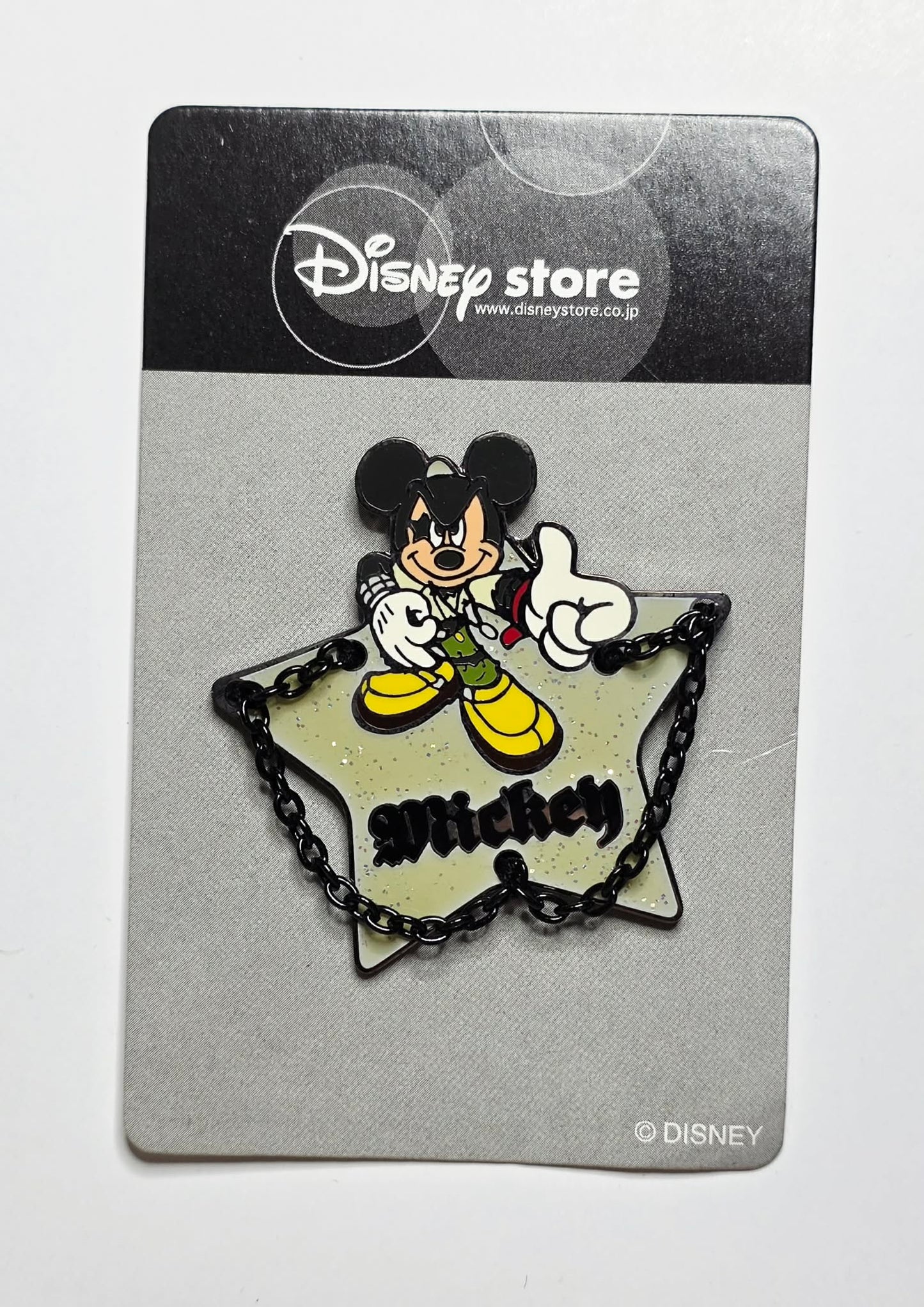 Mickey Mouse Punk Star with Chains - Japan Disney Store