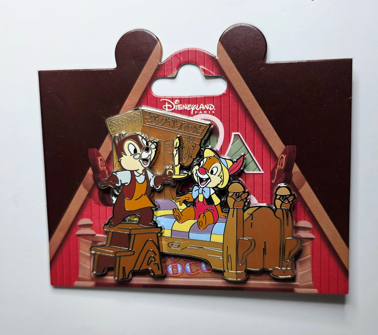 Chip and Dale as Geppetto and Pinocchio