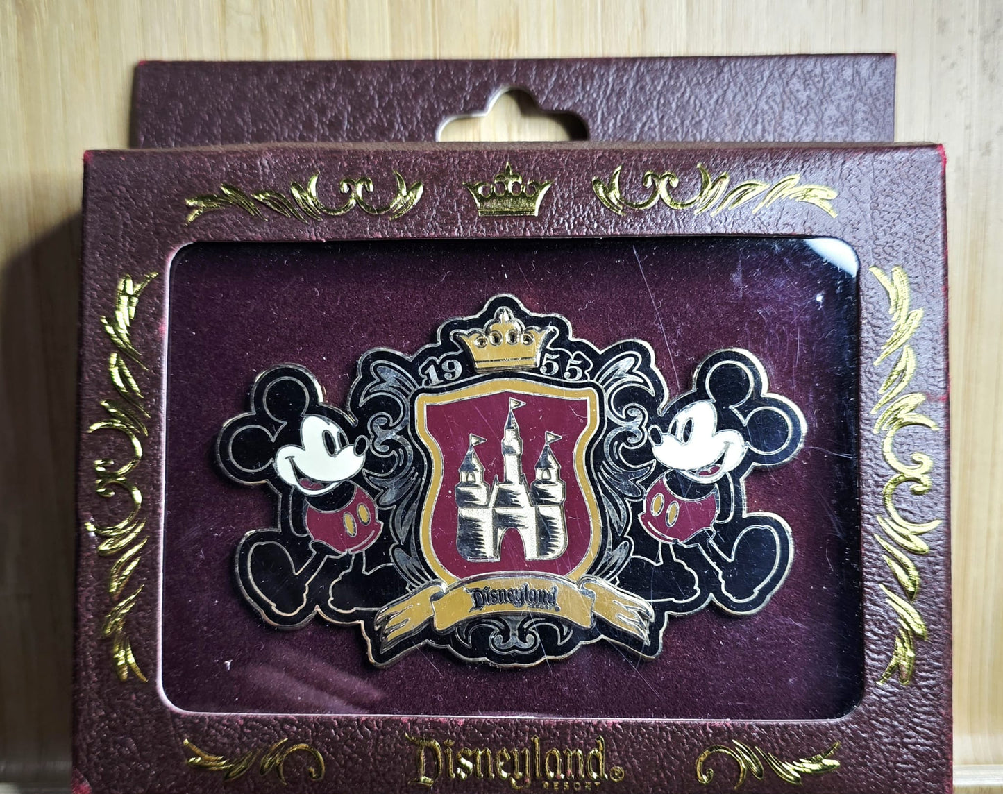 Disneyland Jumbo Golden Castle 1955 - Mickey with Crest 2007