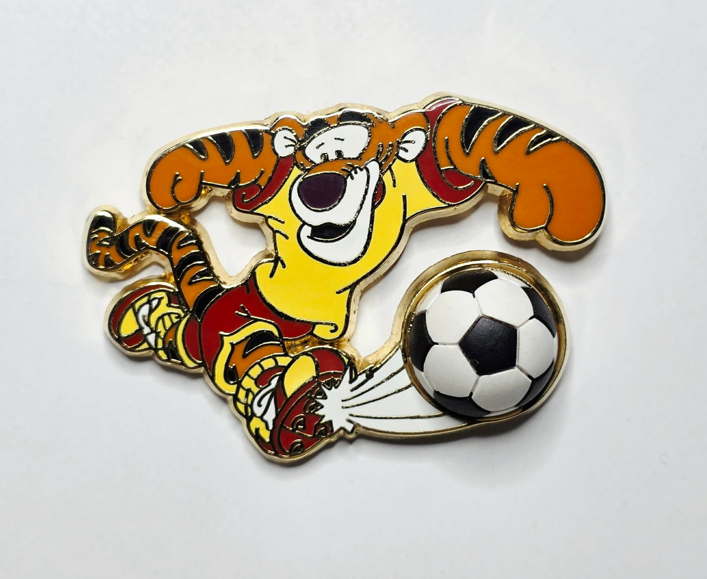 Winnie the Pooh - Tigger kicking a soccer ball