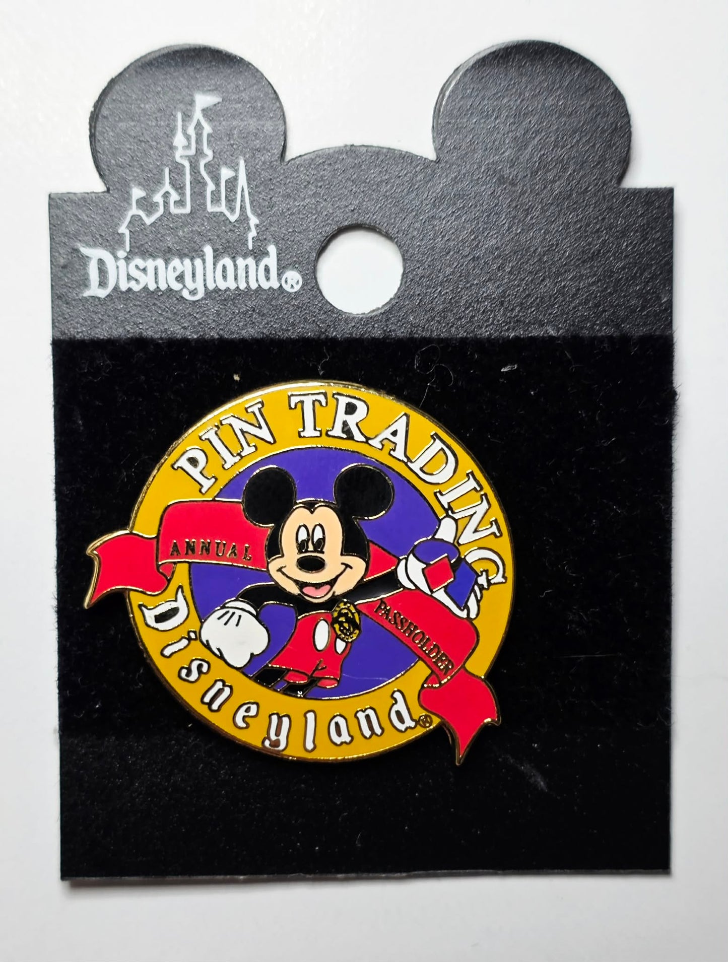 Mickey Mouse - Disneyland Resort Annual Passholder Pin Trading Logo