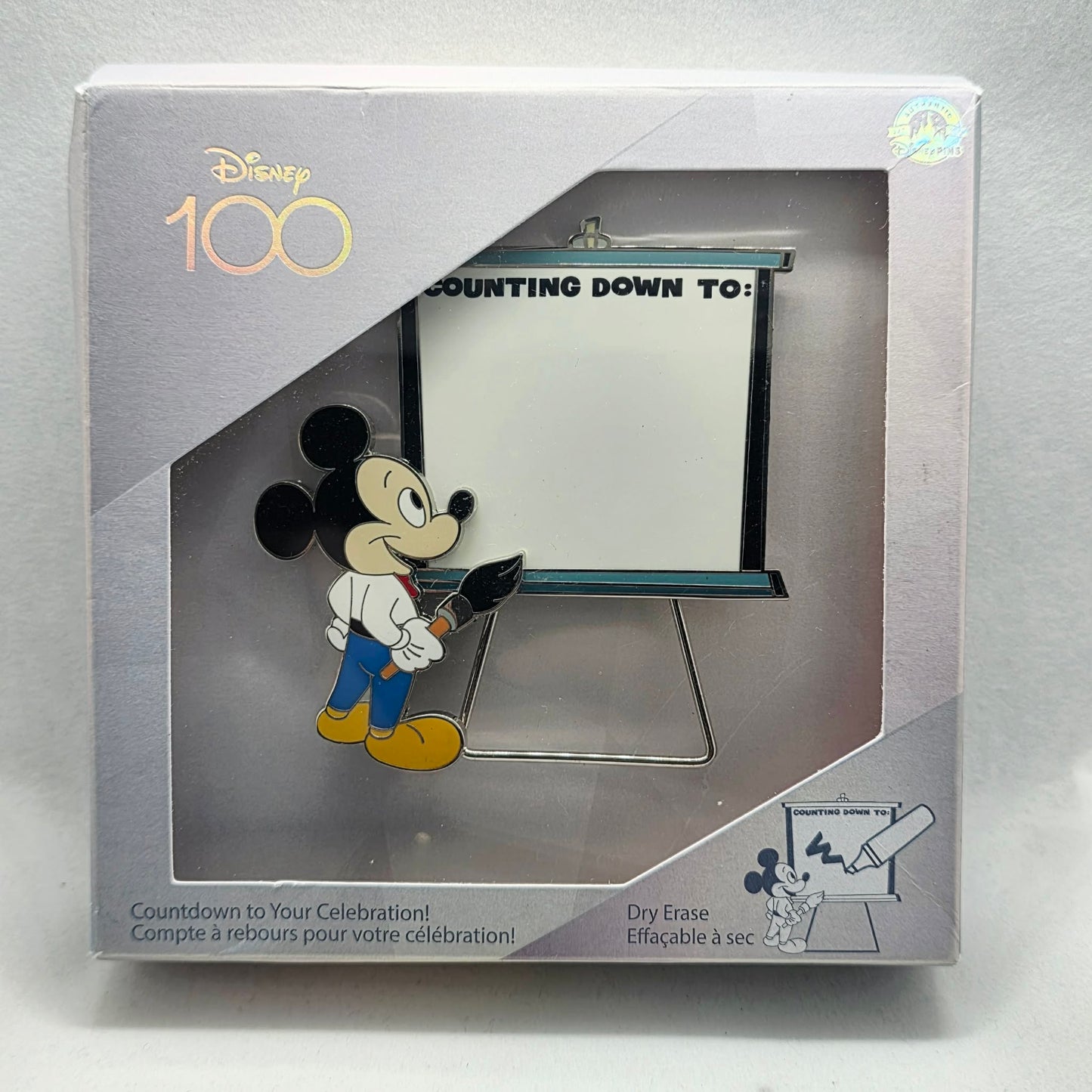 Disney100 Mickey Mouse Countdown Jumbo Pin