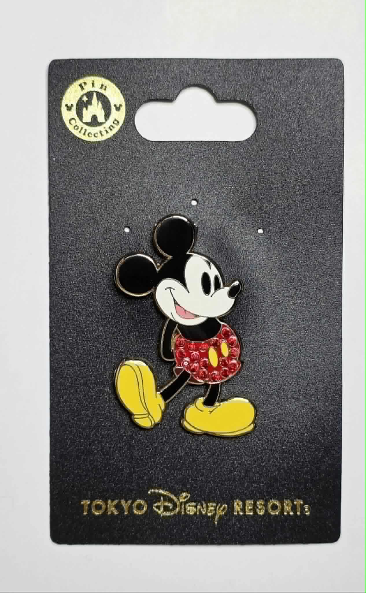 Mickey Mouse - sparkly red rhinestone