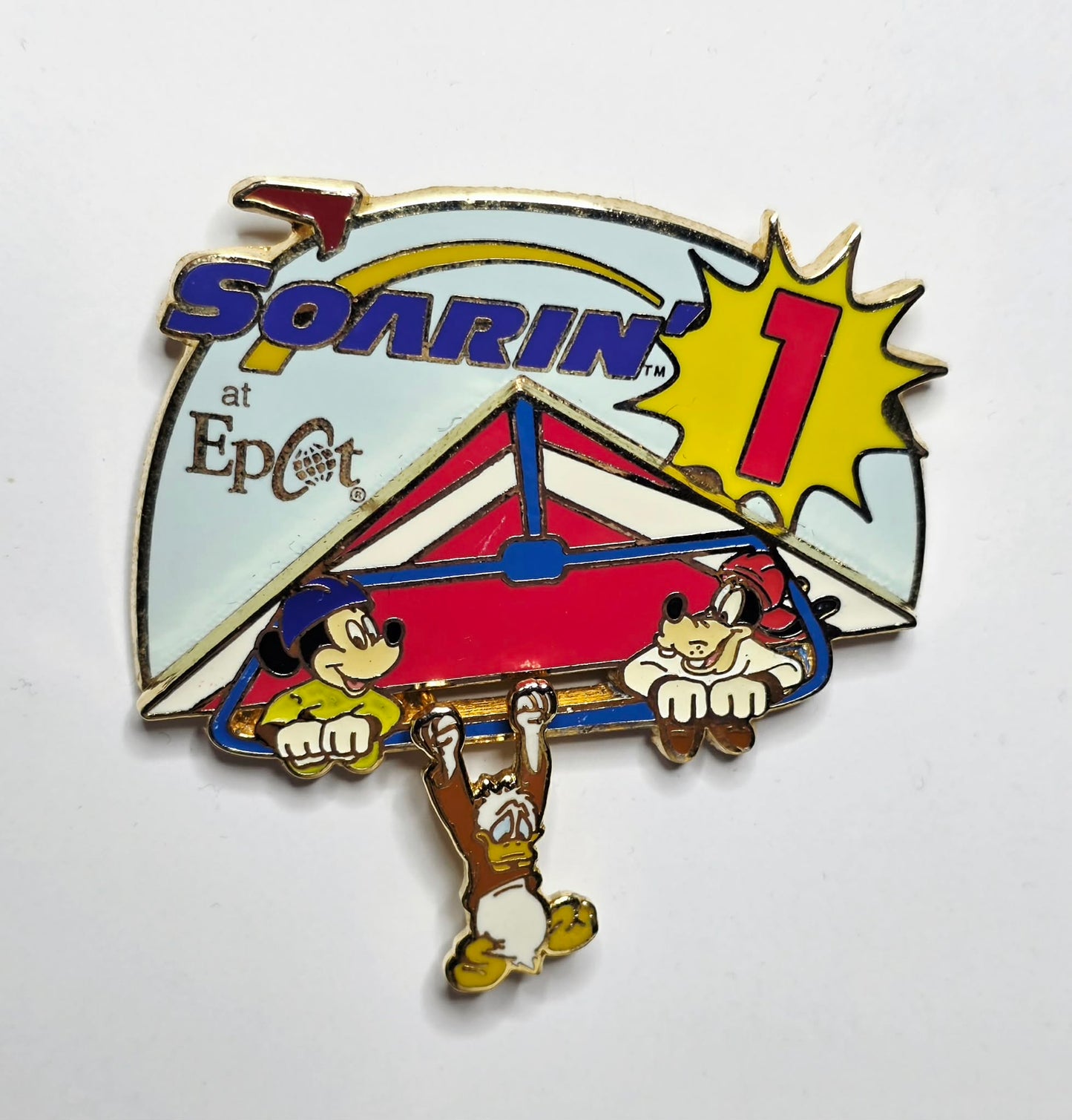 Mickey Mouse, Donald Duck, and Goofy - Disney Soarin' First Flight