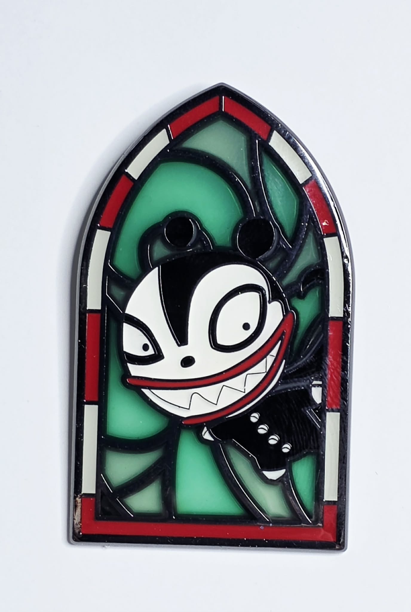 The Nightmare Before Christmas - Scary Teddy stained glass window