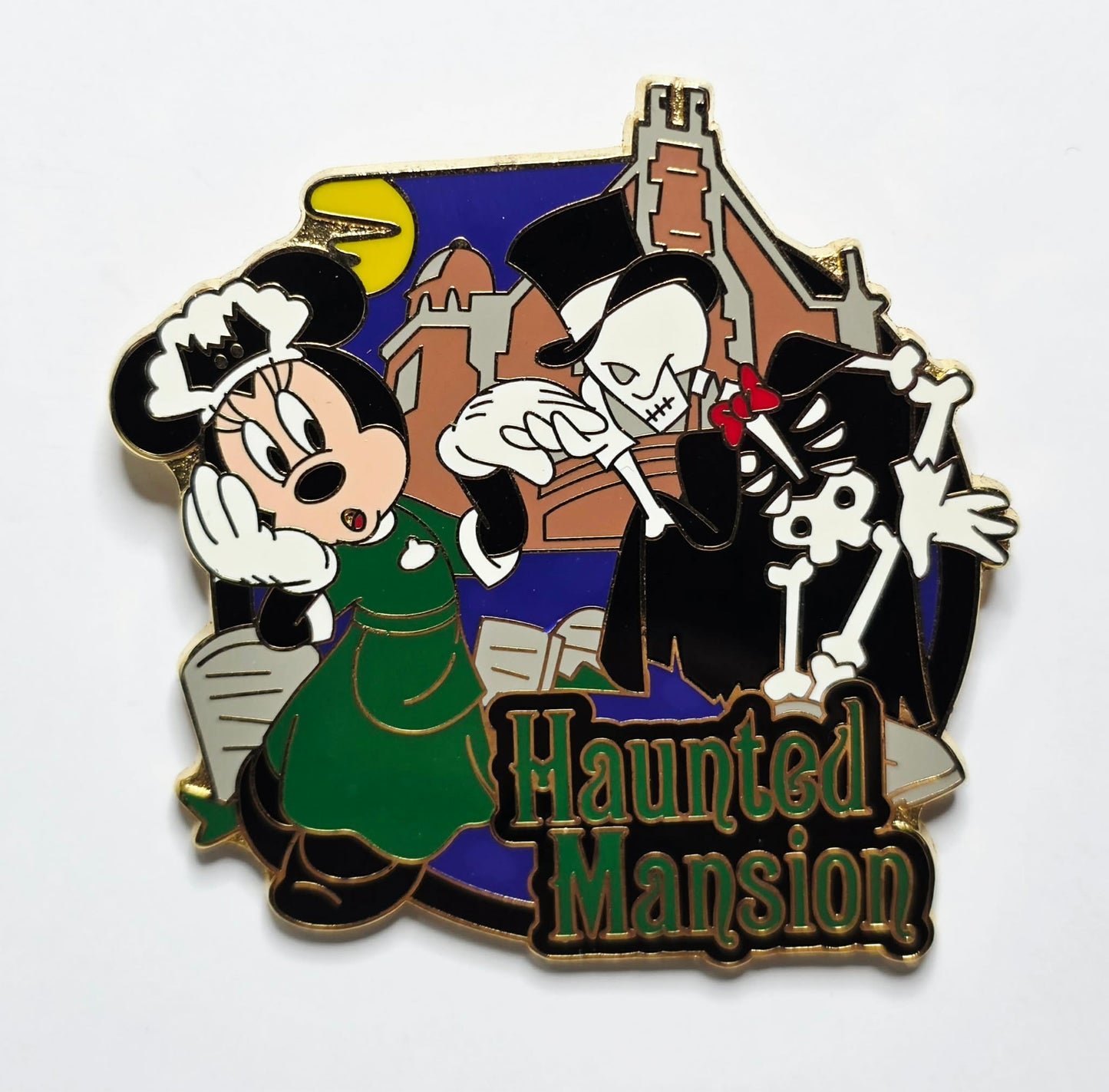 Minnie Mouse - Haunted Mansion - Tokyo Disney Resort "Pin of the Month"