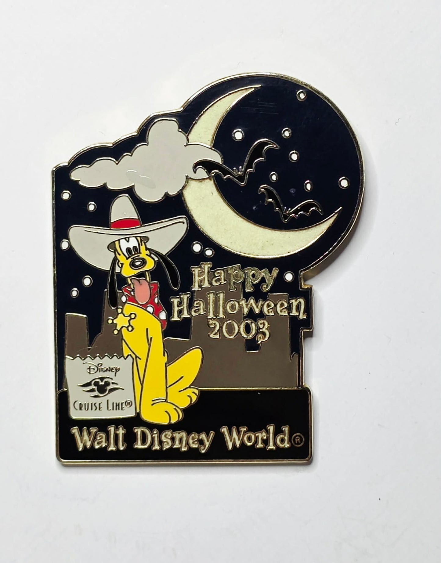 Pluto - 2003 Disney Cruise Line - Limited Edition 500 - Glow in the Dark
