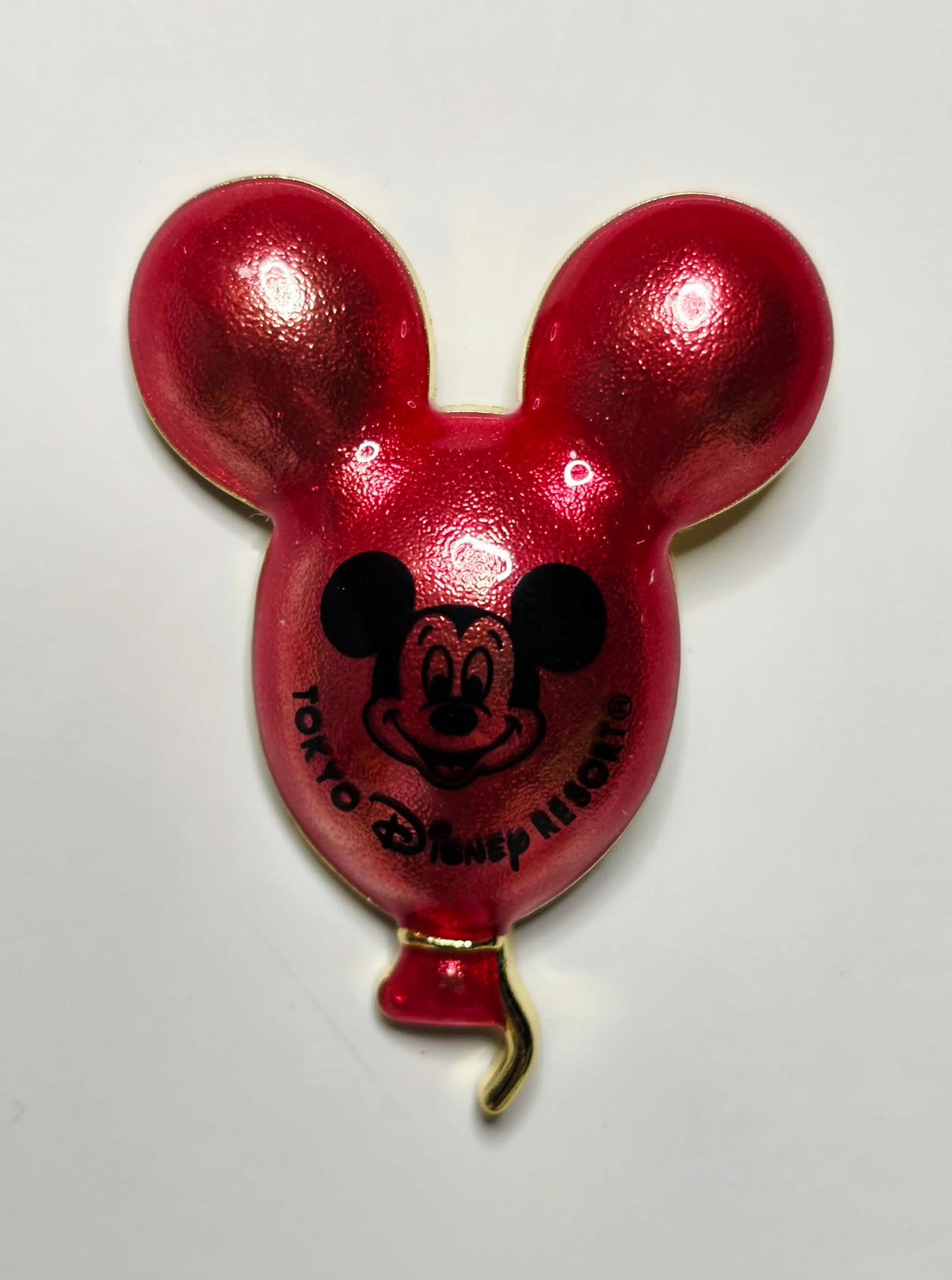 Tokyo Disney Resort - glossy red Mickey Mouse balloon