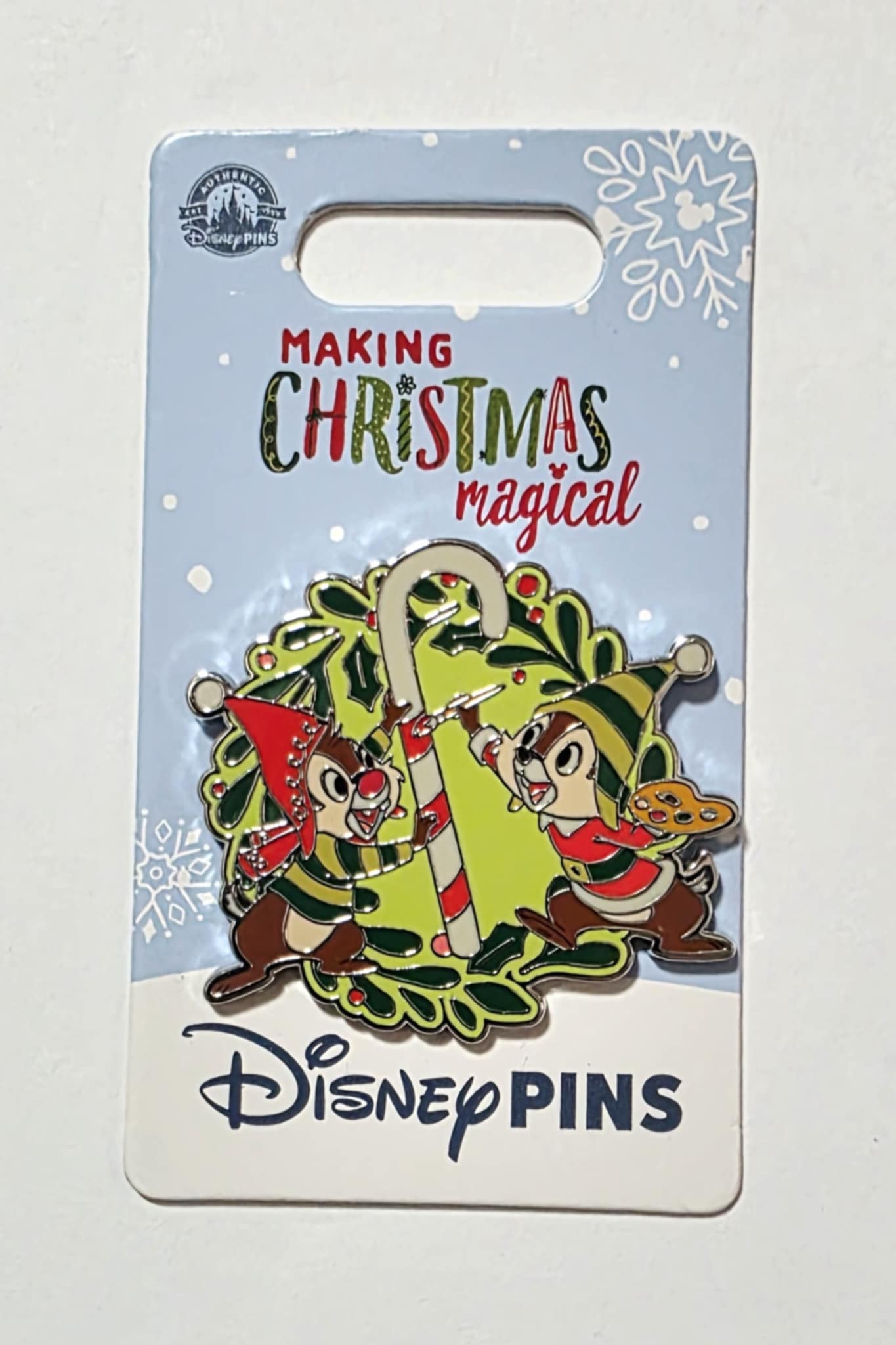 Christmas - Chip and Dale - Painting Candy Canes