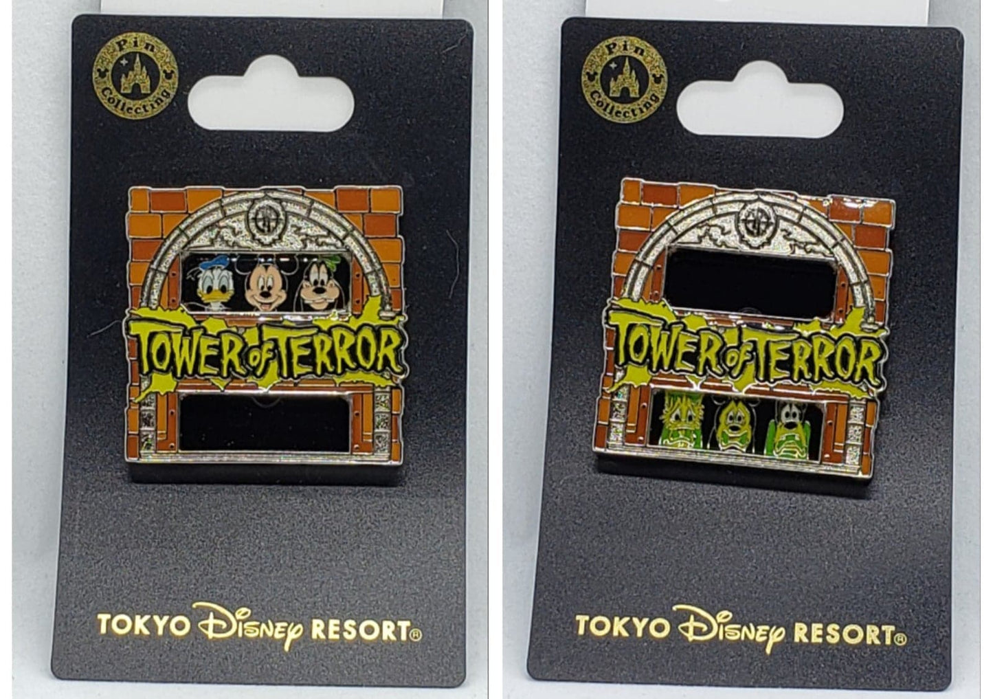 Tower of Terror Mickey Donald Goofy - Tokyo