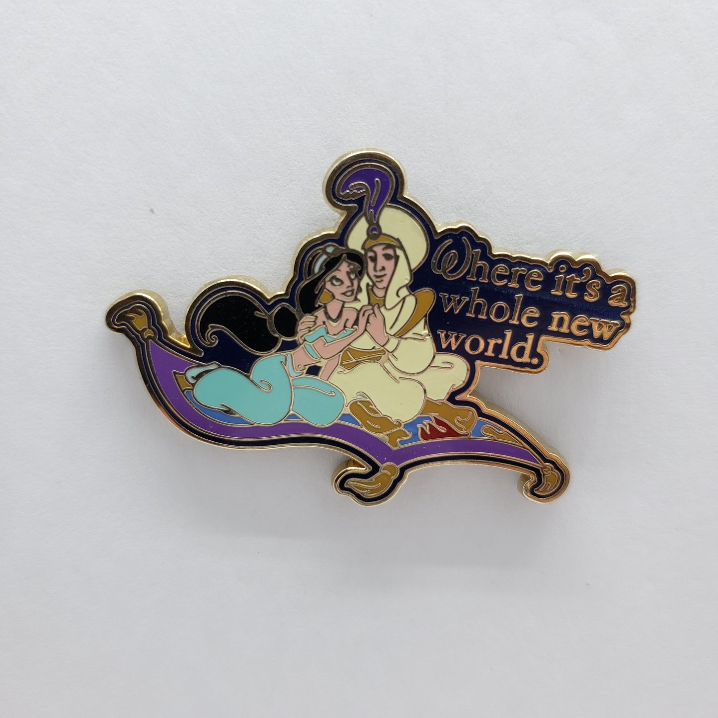 Aladdin and Jasmine on a Magic Carpet