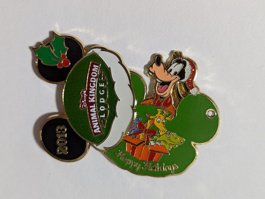 WDW - Happy Holidays 2013 - Disney's Animal Kingdom Lodge - Goofy