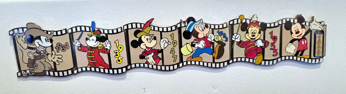 Countdown to the Millennium: The Mickey Mouse Film Strip Pin Set