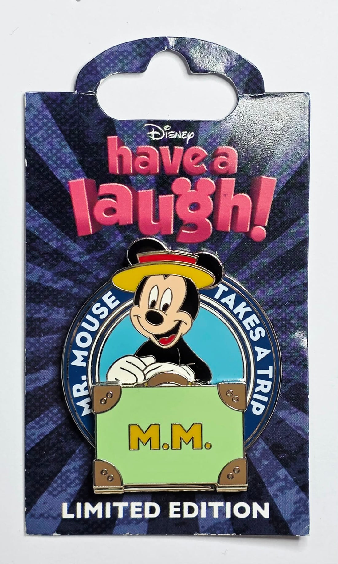 A Charming Throwback: Disney’s “Have a Laugh! – Mr. Mouse Takes a Trip” Limited Edition Pin