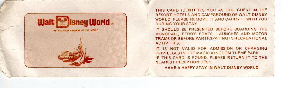 Transportation at Walt Disney World in 1984
