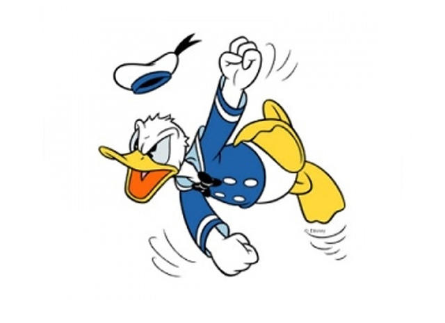 Donald Duck and Daisy Duck