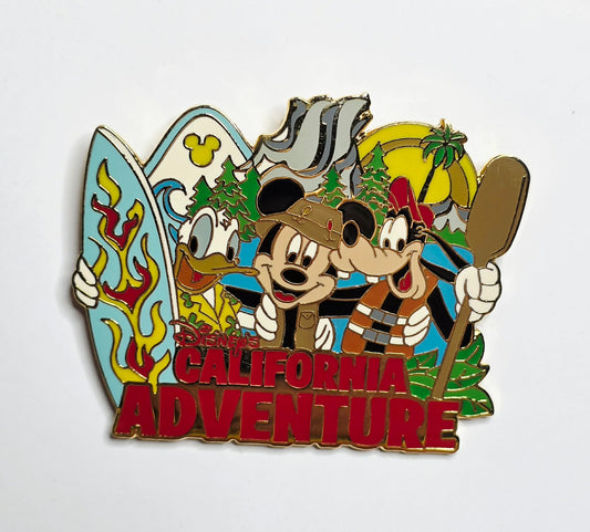 California Adventure  - Mickey Mouse, Donald Duck, and Goofy