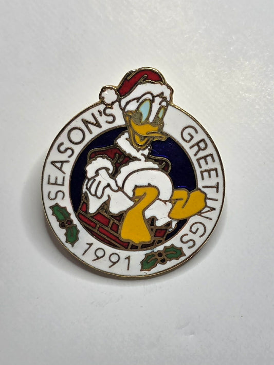 Donald Duck - 1991 - Disney Cast Member Santa Claus