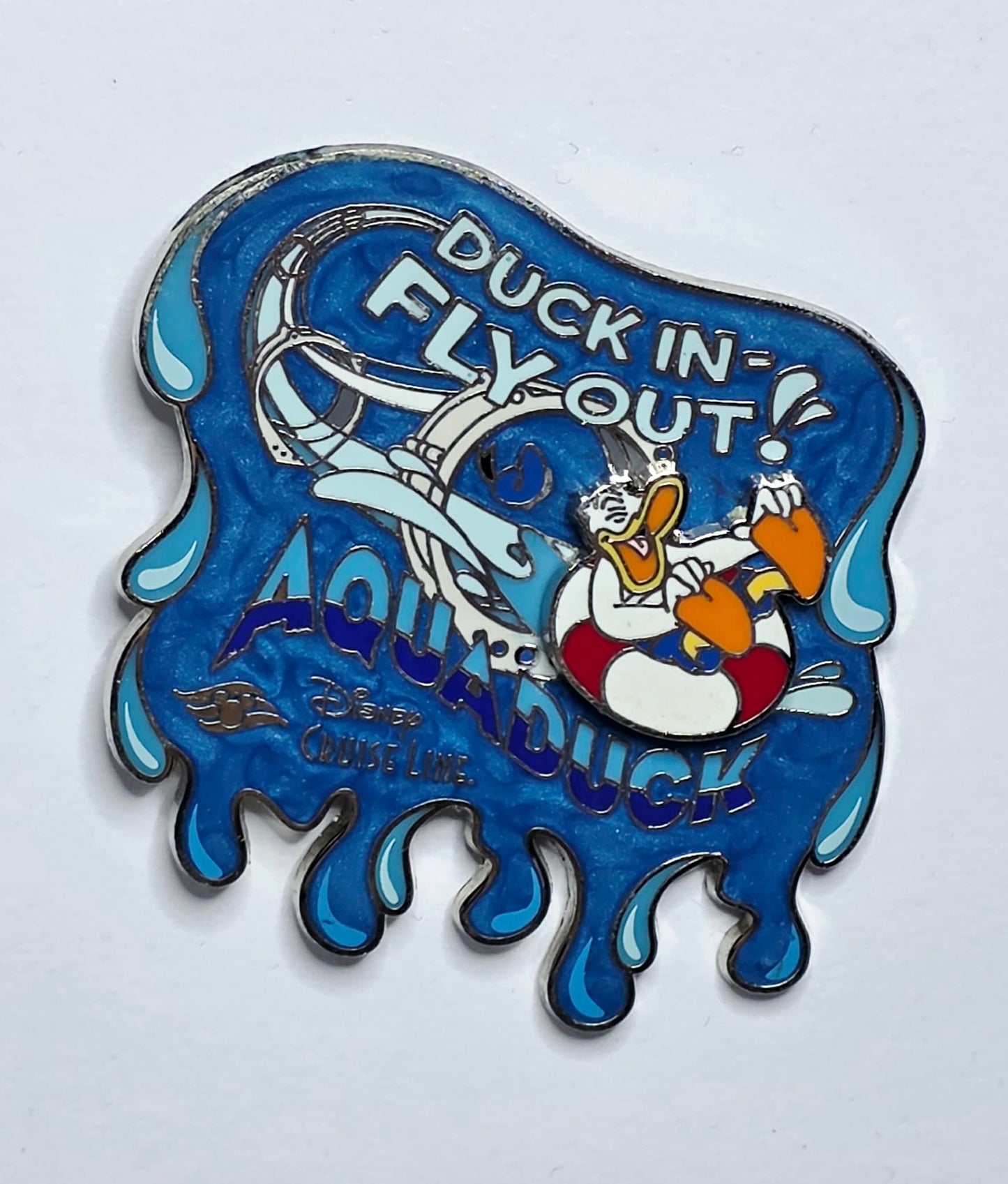 Disney Cruise Line open edition Donald Duck AquaDuck