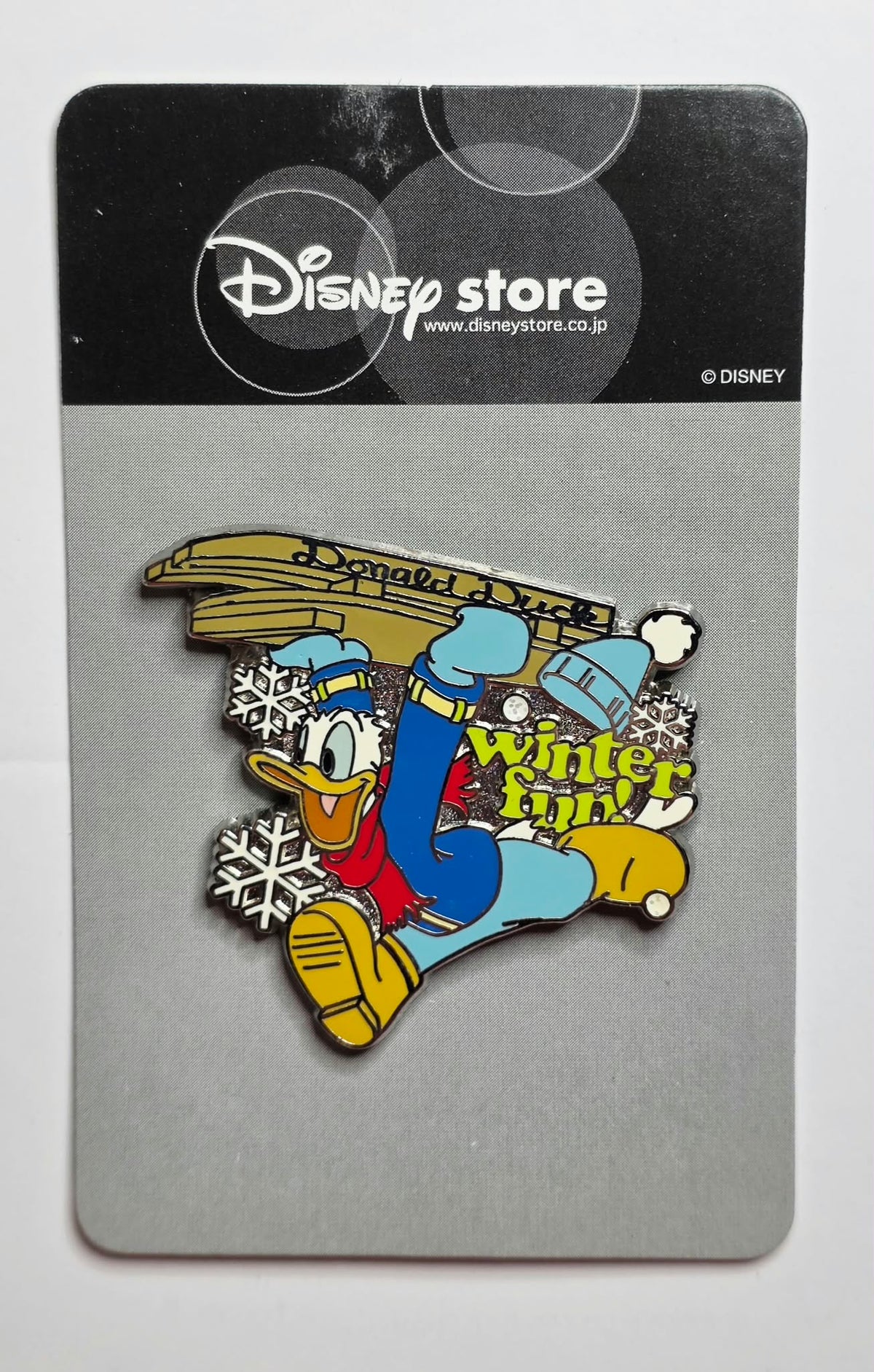 Disney Store Japan Donald Duck "Winter Fun" (2007)