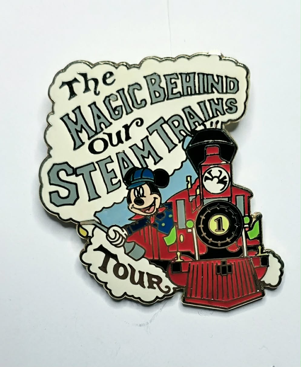Mickey Mouse as a conductor - Magic Behind Our Steam Trains