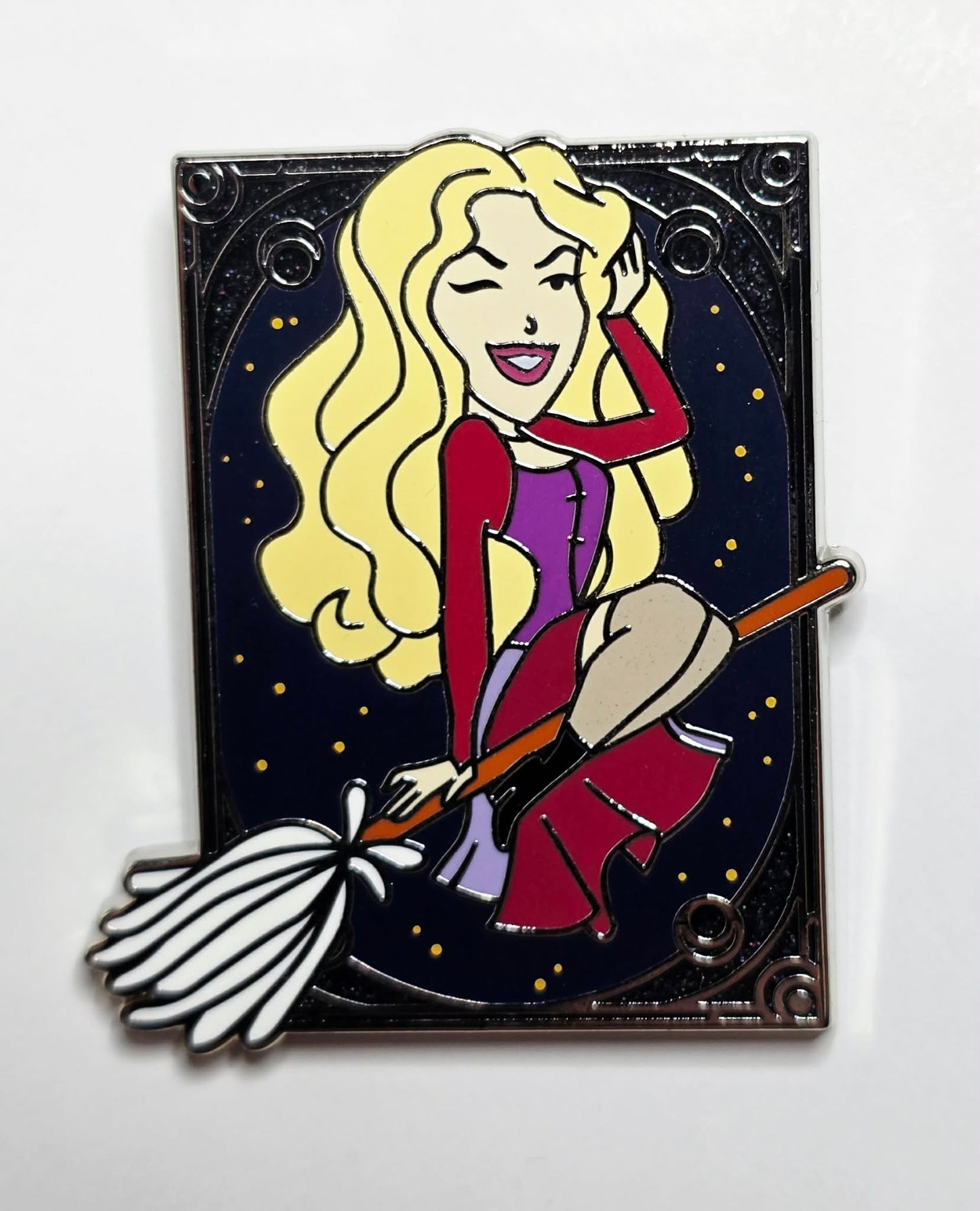 Hocus Pocus - Sarah Sanderson on a mop.